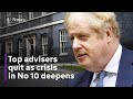 Boris Johnson faces fresh crisis as key advisers resign