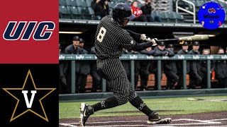 Illinois-Chicago vs #2 Vanderbilt Highlights | 2021 College Baseball Highlights