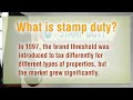 How to avoid stamp duty on second home