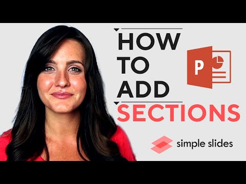 How to Add Sections on Microsoft PowerPoint – PowerPoint Tip!