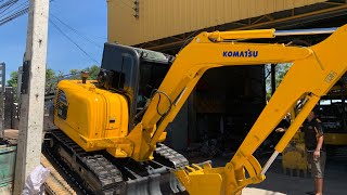 ปิดการขาย KOMATSU PC56-7 จัดส่ง เกราะสมุย