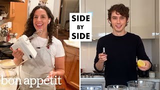 Troye Sivan Tries to Keep Up With a Professional Chef | Side-by-Side Chef | Bon