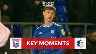 Ipswich Town v Barrow | Key Moments | Second Round | Emirates FA Cup 2021-22
