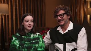 Pedro Pascal and Bella Ramsey about the crazy sets on The Last of Us