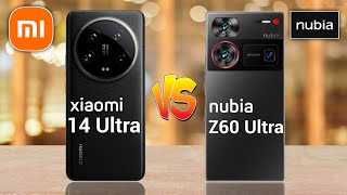 Xiaomi 14 Ultra 5G Vs Nubia Z60 Ultra 5G
