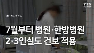 7월부터 병원·한방병원 2·3인실도 건보 적용 / YTN 사이언스