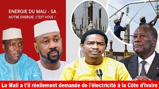 Sam Samabaly : Le Mali a t'il réellement demande de l'électricité à la Côte d'Ivoire ?