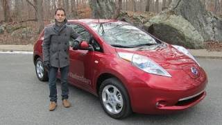 2011 Nissan LEAF Electric Car Test Drive \u0026 Car Review by RoadflyTV