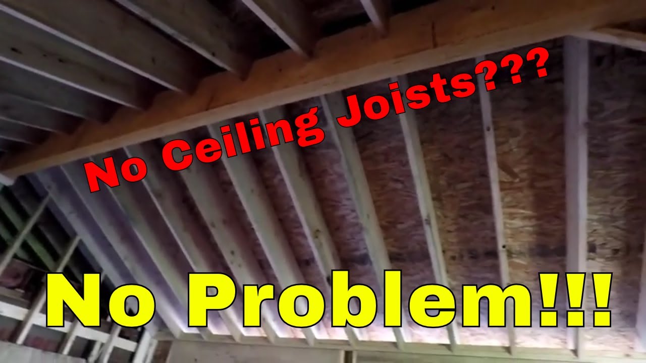 Vaulted Ceiling Without Collar Ties | Shelly Lighting