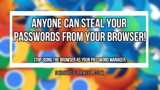 Saving your Passwords in the Browser? - Make Sure to Watch this First.