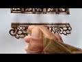 Mehndi design class - 65 || simple negative space mehndi design borders