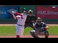 TB@BOS: Holt plates fourth run for Red Sox in the 1st