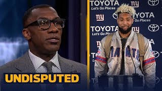 Shannon Sharpe thinks Odell's time with the Giants is coming to an end | UNDISPUTED