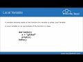 #25 Local And Global Variables In Python || Python Tutorial For Beginners || Digitalfeatures963