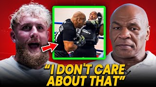 Jake Paul reacts to Mike Tyson's brutal SPARRING Session just 10 days before the Fight!!!@jakepaul