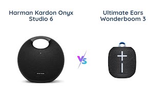 🔊 Harman Kardon ONYX Studio 6 vs UE WONDERBOOM 3 🎶 Which Bluetooth Speaker is Better?