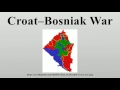 croat–bosniak war