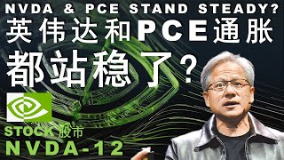 NVDA 12 英伟达站稳了？PCE通胀数据/黄仁勋6月2日将发言 #投资 #美股 #英伟达 #nvidia