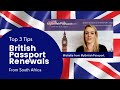 HOW TO: Renew A British Passport in South Africa (In 1 Minute)