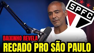 LENDA FALA!  ROMÁRIO manda RECADO ESPECIAL!   notícias do SÃO PAULO FC!