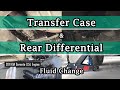 Drain & Fill | Transfer-Case and Rear Differential Fluid: 2011 KIA Sorento 3.5L Engine