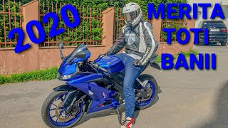 Test Ride la cel mai nou model YAMAHA YZF R125 2020 + câteva sfaturi