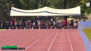 Girls U10 100m Heat 4: 2024-25 State Combined Event Championships