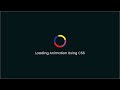 How to Create Website Preloader Using HTML & CSS