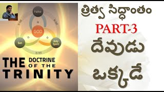 త్రిత్వ సిద్ధాంతం Part -3 దేవుడు ఒక్కడే by Brother Bibu | హితబోధ