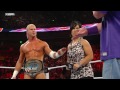 Raw John Cena confronts Dolph Ziggler & Vickie Guerrero