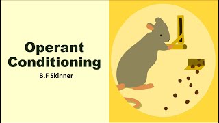 Operant Conditioning by B.F Skinner