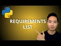 Python requirements.txt