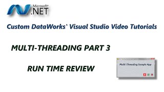 .net Multi-Threading Tutorial Part 3