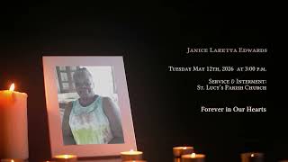 In Loving Memory of Janice Edwards - Obituary