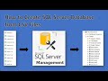 How to Create SQL Server Database from CSV Files in Simple Steps (With Download Link to CSV Files)