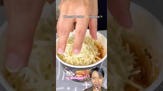 Makan Mie Gak Kenyang Kalau Gak Pake Nasi‼️ #shorts #food #mukbang #koreanfood #noodles