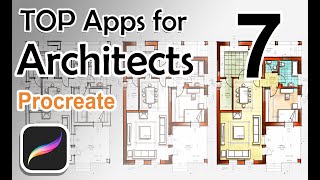Top Apps for Architects procreate floor plans