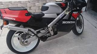 1989 Honda NSR250 MC18 ll startup and walk around