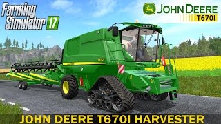 Farming Simulator 2017 JOHN DEERE T670I HARVESTER