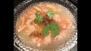 Khmer Food - shark Fin Soup របៀបធ្វើស៊ុបព្រុយត្រី