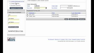 Paycheck Manager: Getting Started