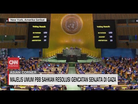 Majelis Umum PBB Sahkan Resolusi Gencatan Senjata Di Gaza - YouTube