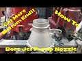 Get more bottom end brap!! How to Bore a Jetski Nozzle.