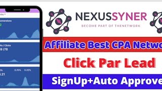 How To create Nexussyner Accounts | Auto Approve  instants | 2024 best network cpa |