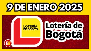 Resultado LOTERIA DE BOGOTA JUEVES 9 de enero de 2025 💫✅💰 ULTIMO SORTEO