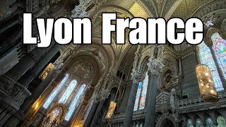 Lyon France 🇫🇷 4K Walk Street Scenes Park Of Golden Head July 2022