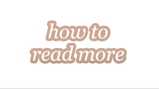 How to read more books | six tips and tricks for reading