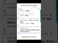 Easy CSS Custom Scrollbar Design | Pure CSS Tricks