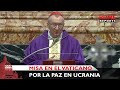 El embajador ruso y ucraniano acuden a la Misa en el Vaticano por la paz en Ucrania