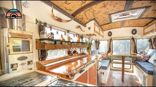 Gorgeous $12k DIY School Bus Conversion - 24ft Tiny House On Wheels